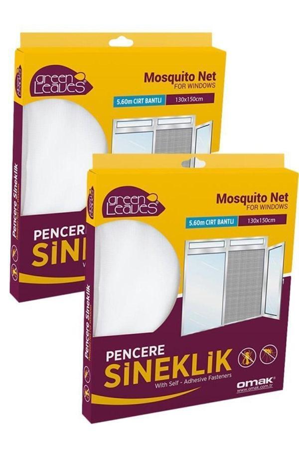 Ar Armese 2'Li Pencere Sineklik Hazır Pencere Sinekliği Cırt Bantlı 130X150 Cm - Image 1