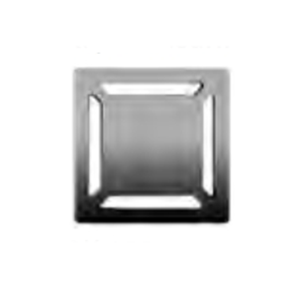 VitrA 59980068000 Elegant V-Flow DK100 010 Kare Yalıtımlı Duş Kanalı - Parlak Yandan 50 - 5607267 - Image 1