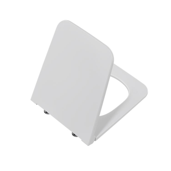 VitrA Equal Klozet kapağı 119-003-009 Slim - duroplast - üstten sıkmalı - yavaş kapanır - metal menteşeli - beyaz - Image 1