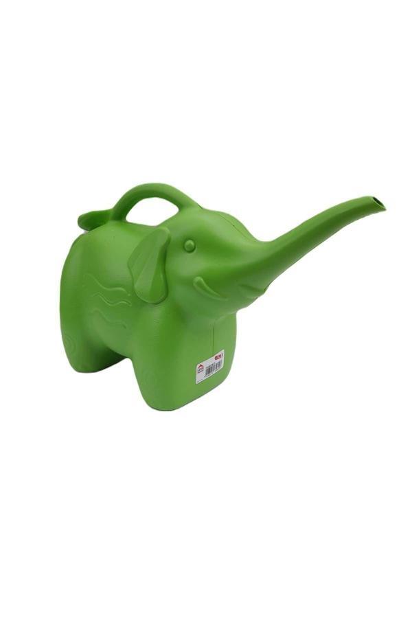Ar Armese Fil Model Çiçek Bitki Sulama Aparatı Çiçek Sulama Kabı 2 Litre(Yeşil) - Image 1