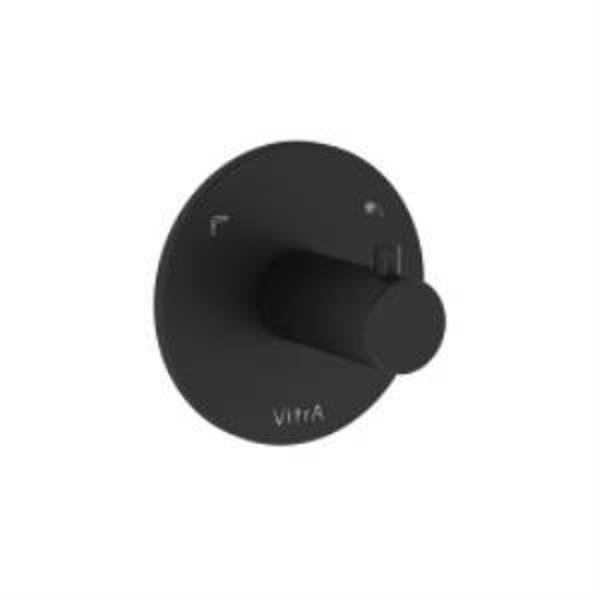 VitrA Origin Ankastre Yönlendirici A4285736WTC 2 yollu - sıva üstü grubu - mat siyah - Image 1