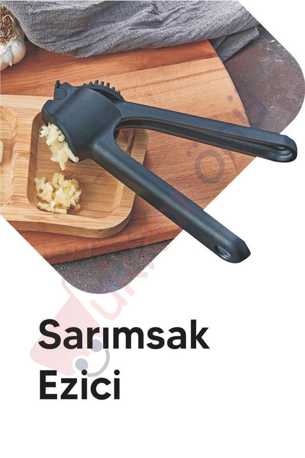 Ar Armese Yuvarlak Şekil Sarımsak Ezici Pres Hazneli Sarımsak Rendesi Kp-129 - Image 1
