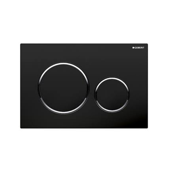 Geberit Sigma20 115.882.14.1 Kumanda Paneli Mat Siyah/Parlak/Mat Siyah - Image 1