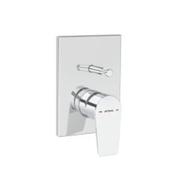 Artema Flow Square Ankastre Banyo Bataryası A43208 Sıva Üstü Grubu - Krom - Image 1