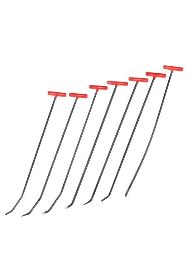 Safi 90 Cm 12 Mm Çap 7'Li Boyasız Göçük Düzeltme Çubuk Seti, Pdr Çubuk - Image 1