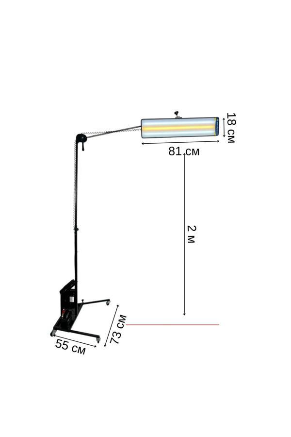 Safi Boyasız Göçük Düzeltme Lambası, Ayaklı, 3 Sıralı Pdr Led Lamba - Image 1