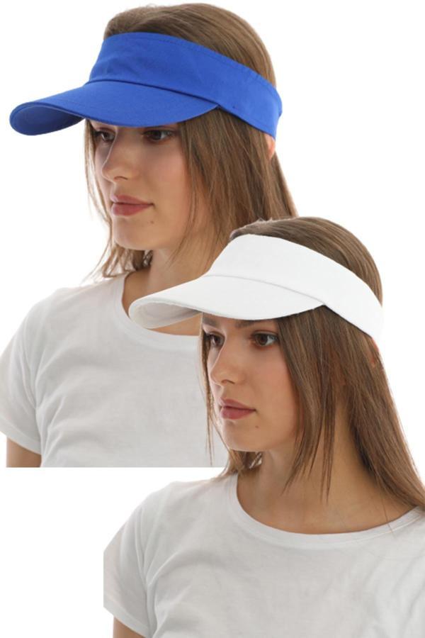 Ritagarcia Uv Koruyuculu Unisex Siperlikli Tenisci Şapka 2'Li Set - Image 1