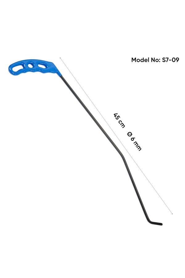 Safi 45 Cm 6 Mm Çap Sağlı Sollu Çift Kıvrımlı Sol Çubuk - S7-09 - Image 1