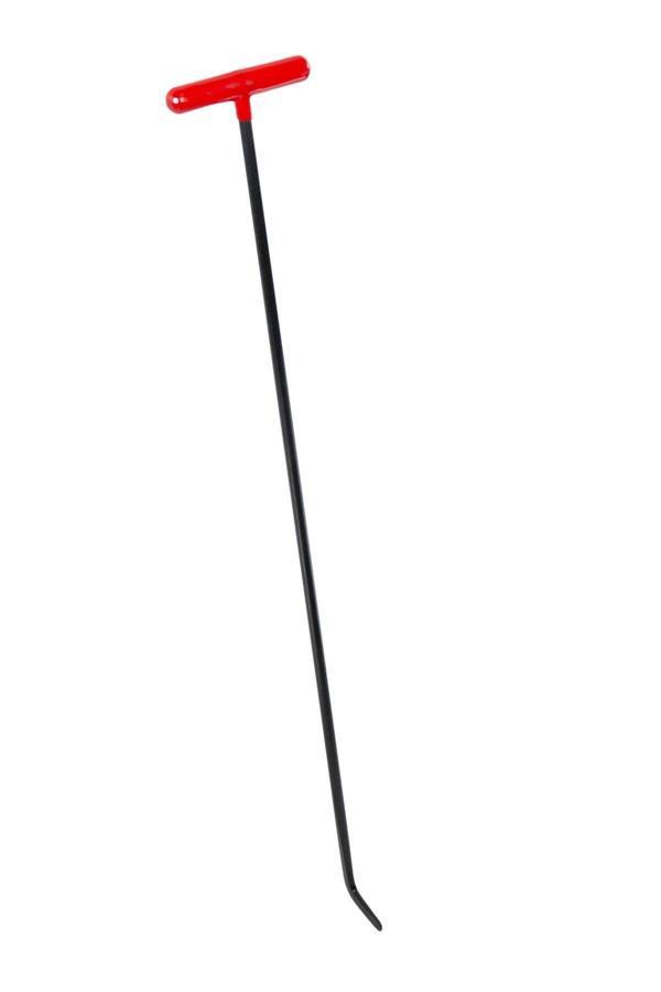 Safi 90 Cm 12 Mm Çap Tek Kıvrımlı Yassı Uçlu Boyasız Göçük Düzeltme Çubuğu - S2-06, Pdr Çubuk - Image 1