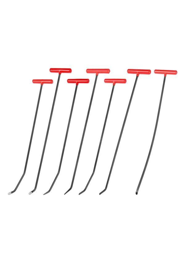 Safi 70 Cm 10 Mm Çap 7'Li Boyasız Göçük Düzeltme Çubuk Seti - S3-Set - Image 1