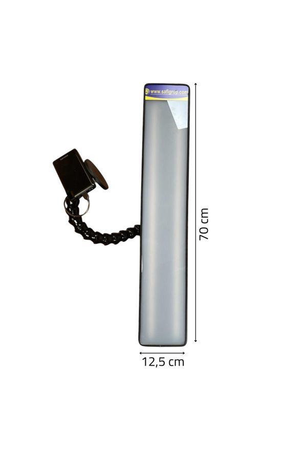 Safi Mıknatıslı Ve Usb Şarjlı Boyasız Göçük Düzeltme Lambası, 2 Sıralı Pdr Led Lamba - Image 1