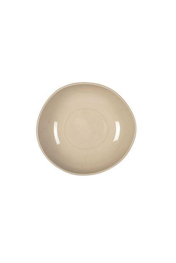 Souci Yemek Tabağı - Bej - 22 cm - Image 1