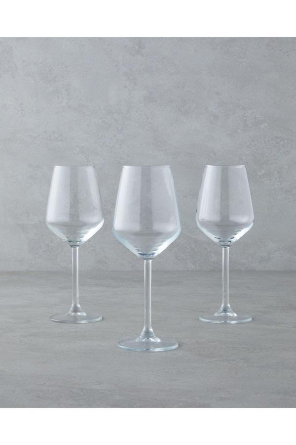 Paradise Cam 3'lü Kadeh 350 ml Şeffaf - Image 1