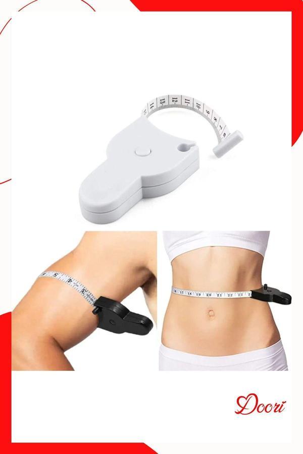 Doori Vücut Boyun Kol Bacak Ölçüm Mezura Bel Çevresi Yağ Ölçer Metre 150Cm Terzi Mezura Mezro Sporcu Mezro - Image 1