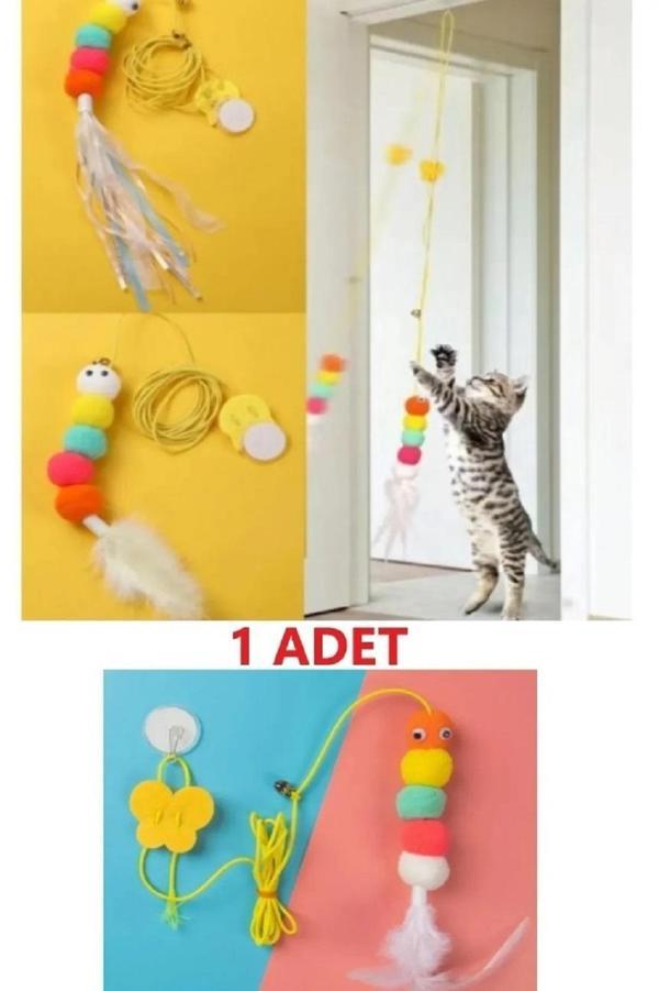 Elastik Kendinden Yapışkanlı Kedi Oltası - Image 1