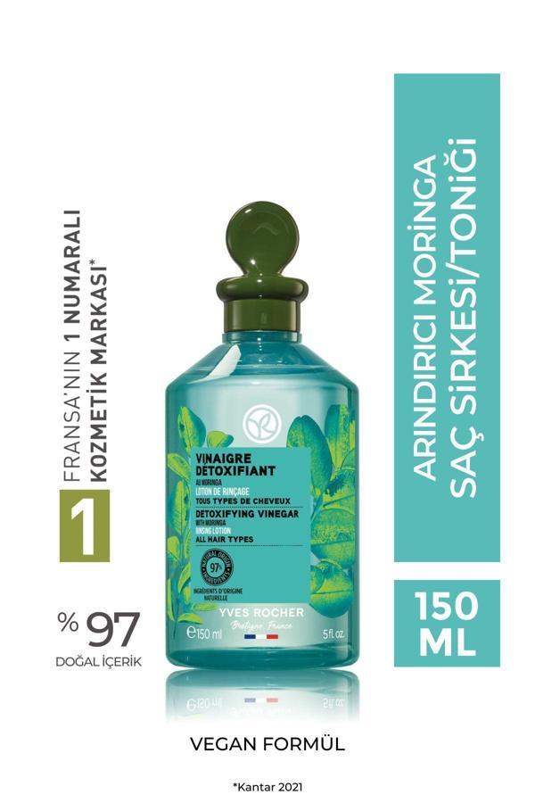 Yves Rocher Arındırıcı (Pure Detox) Moringa Saç Sirkesi/Toniği - Vegan-150 Ml - Image 1