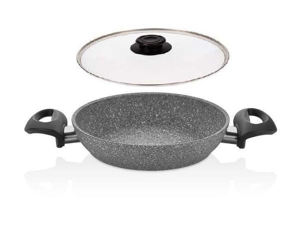 Falez Granit 20 CM Sahan Cam Kapaklı - Image 1