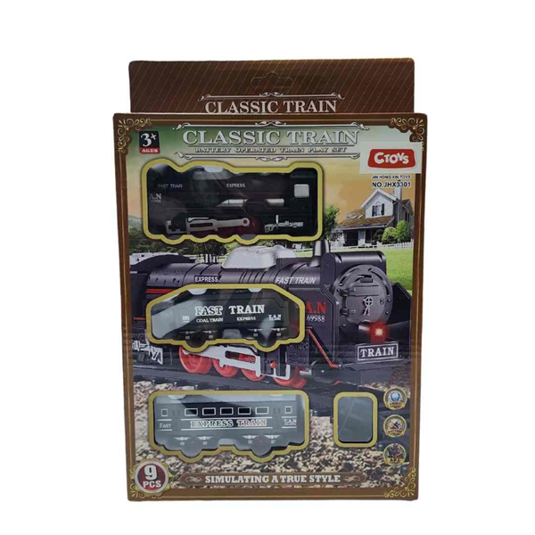 Ctoys Oyuncak Pilli Tren Seti 9Parça JHX3301 - Image 1