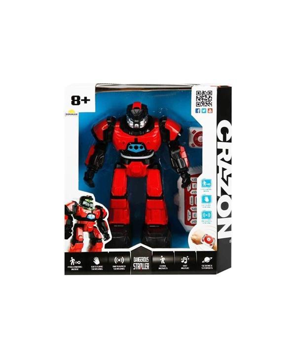 Sunman S00002066 Uzaktan Kumandalı Crazon Fonksiyonlu Robot S00002066 Kırmızı - Image 1