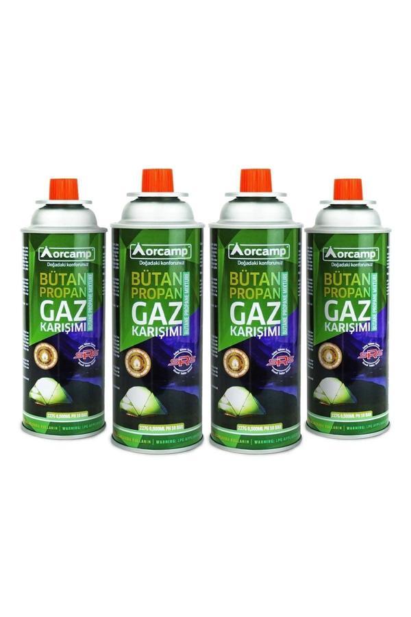 Orcamp Siboplu Gaz Kartuşu 227 gr 4 Adet - Image 1