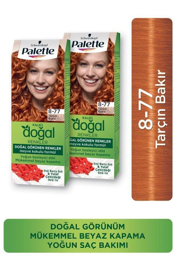 Kalıcı Doğal Renkler 8-77 Tarçın Bakır X 2 Adet - Image 1