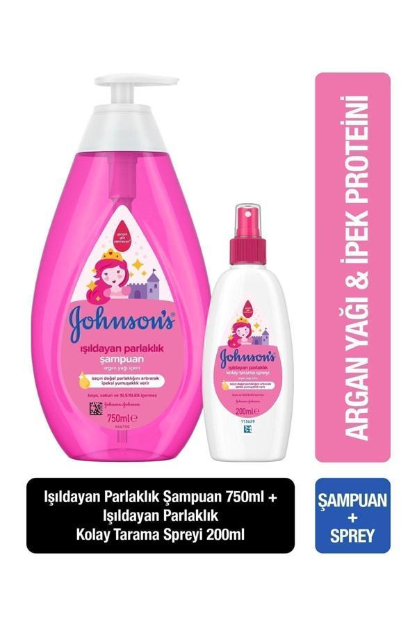Işıldayan Parlaklık Bebek Şampuanı + Işıldayan Parlaklık Kolay Tarama Saç Spreyi - Image 1