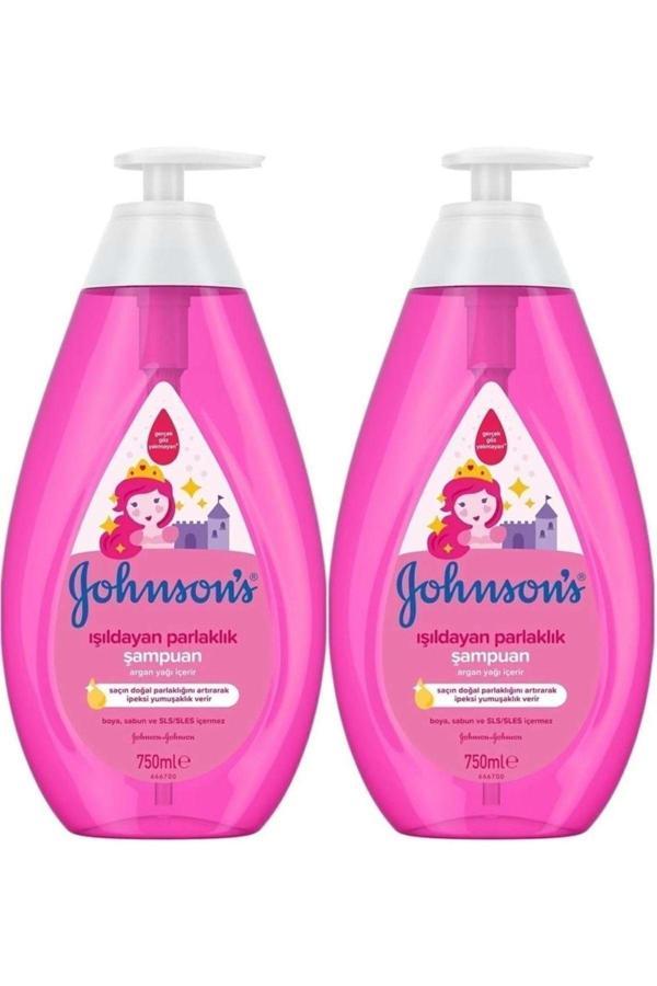 Johnson´s Baby Johnsons Baby Bebek Şampuanı 750ml Işıldayan Parlaklık 2 Li Set - Image 1