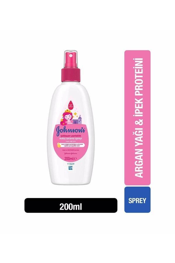 Johnson's Baby Işıldayan Parlaklık Kolay Tarama Spreyi 200ml - Image 1