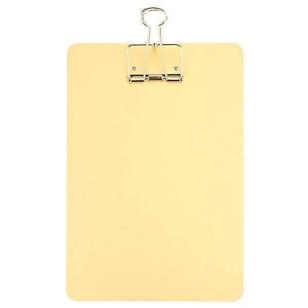 Kayigo Tiny Alüminyum A4 Clipboard Gold - Image 1