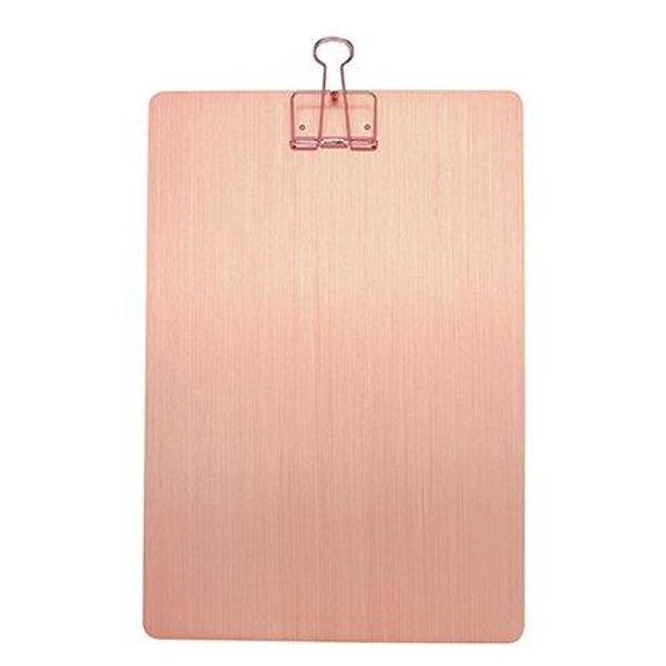 Kayigo Tiny Alüminyum A4 Clipboard Rose Rose - Image 1