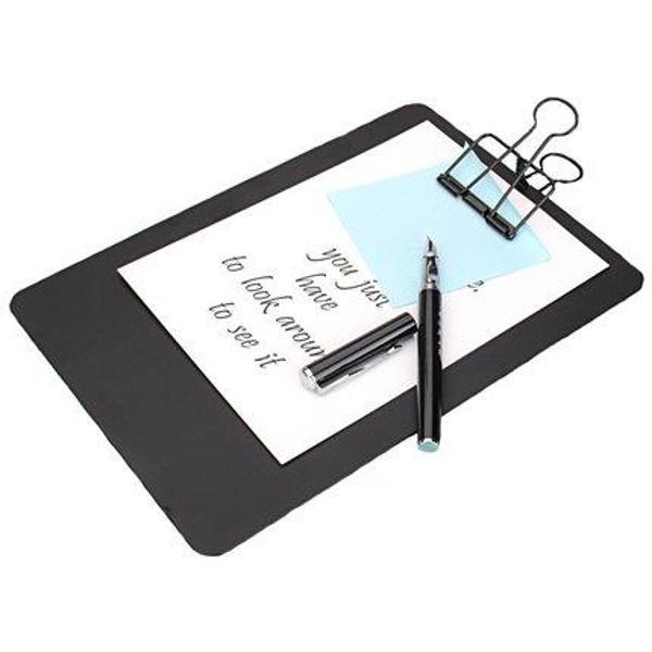 Kayigo Tiny Alüminyum A4 Clipboard Siyah - Image 1