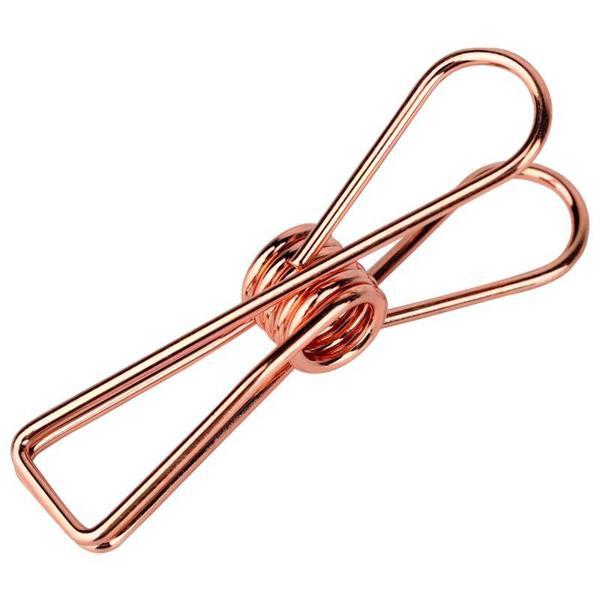 Kayigo Tiny Paslanmaz Çelik Mandal Dörtlü - Rose Gold - Image 1