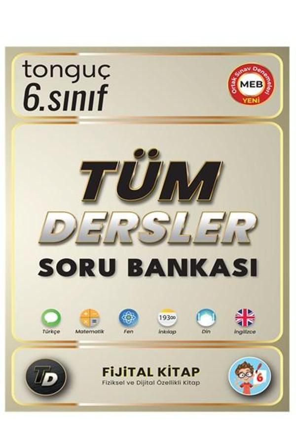 6. Sınıf Tüm Dersler Soru Bankası - Tonguç Yayınları - Tonguç Akademi - Image 1
