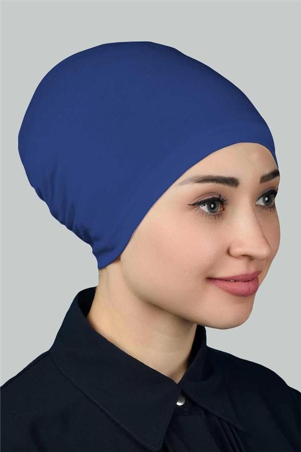 Geçmeli Lastikli Tesettür Bone - Image 1