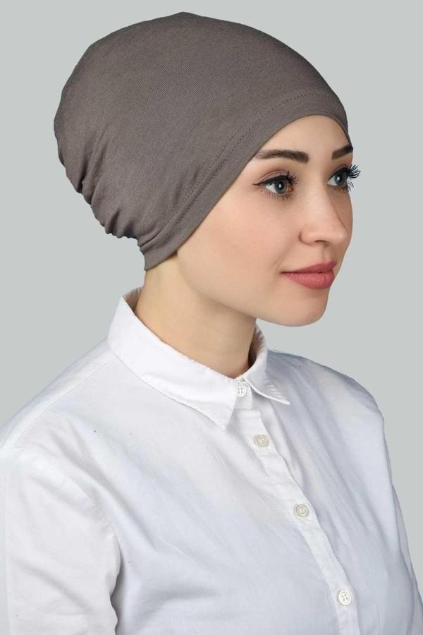 Geçmeli Lastikli Tesettür Bone - Image 1