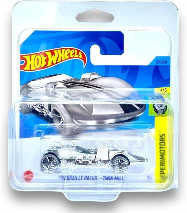 Hotwheels Tekli Arabalar HW Braille Racer-Twin Mill HKK74 - Image 1