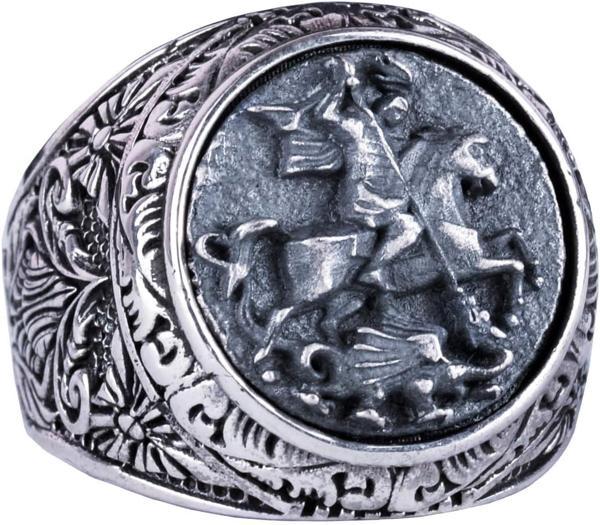 Spartan Yüzük - 925 Ayar Gümüş Yüzük - Savaşçı Yüzük - Image 1