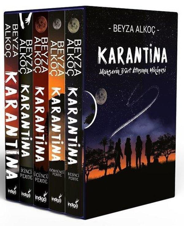 Karantina Serisi Seti-5 Kitap Takım-Kutulu - İndigo Kitap Yayınevi - Image 1