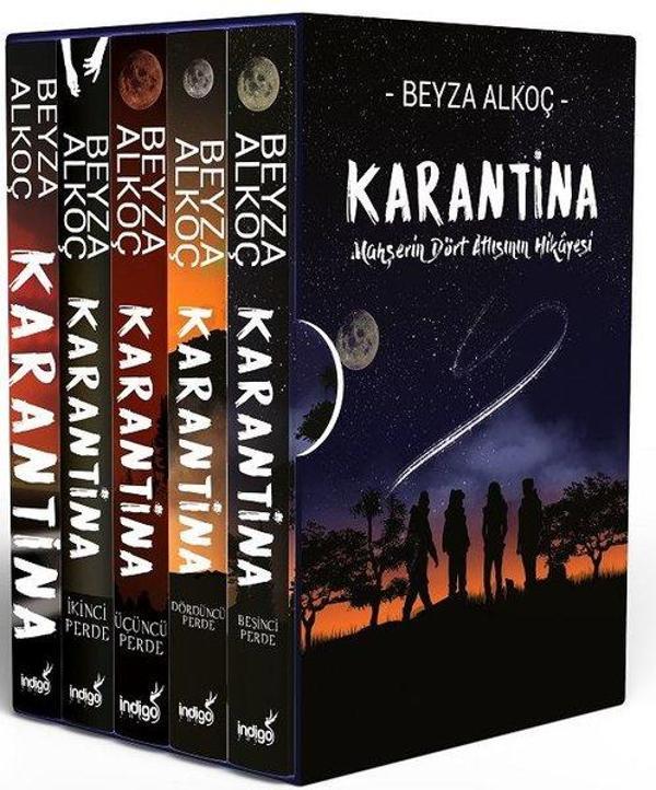 Karantina Serisi Seti - 5 Kitap Takım-Kutulu - İndigo Kitap Yayınevi - Image 1