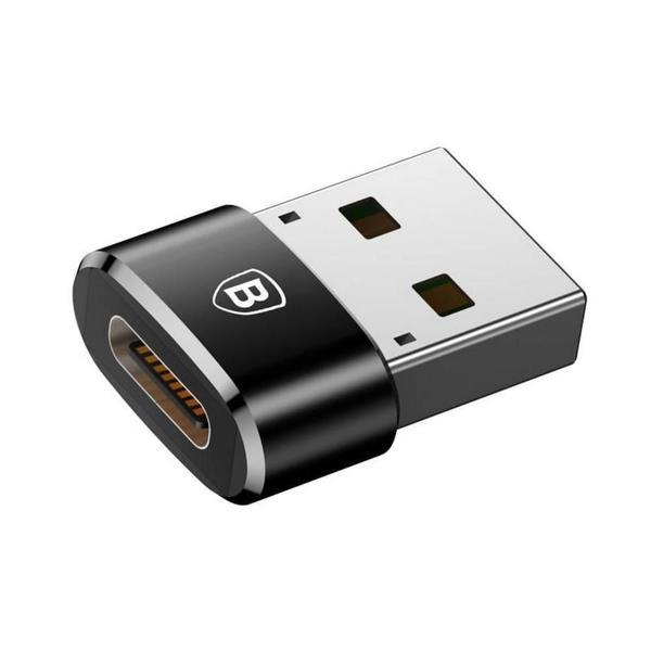 Baseus Mini USB-C to USB-A Adaptör 3A - Image 1