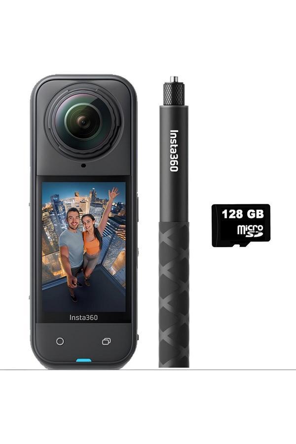 Insta360 X5 İnvisible 114Cm Selfie Stick Bundle (128Gb) - Image 1