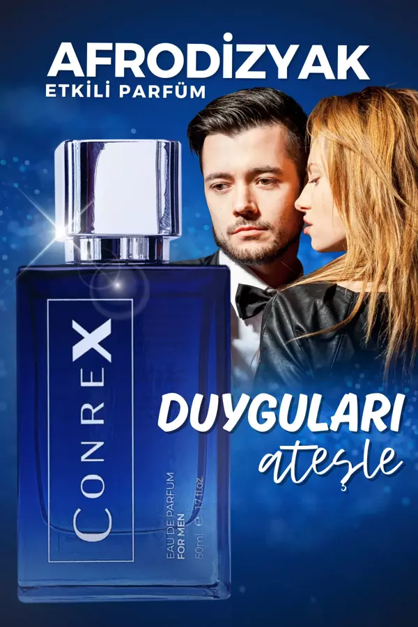 Erkeklere Özel Afrodizyaklı Parfüm 50 ml Ve 5 ml Taşınabilir Mini Şişe Hediyeli! - Image 1
