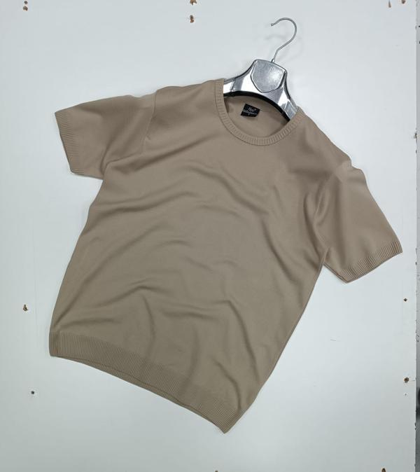 Turbulance Bisiklet Yaka Kısa Kol Erkek Örme Triko Tişört 7270 - Image 1