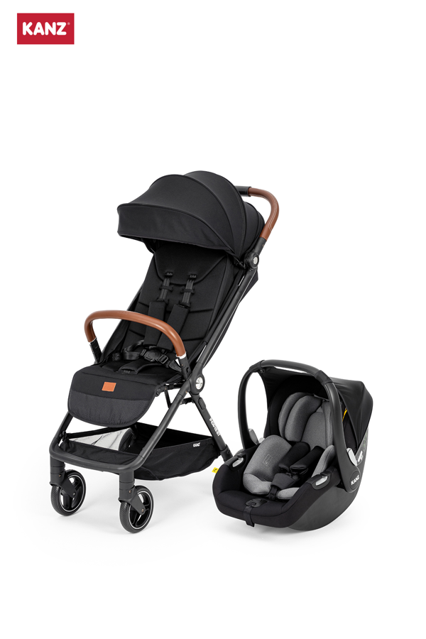 Kanz Instreet Autofold Travel Sistem Bebek Arabası Siyah - Image 1