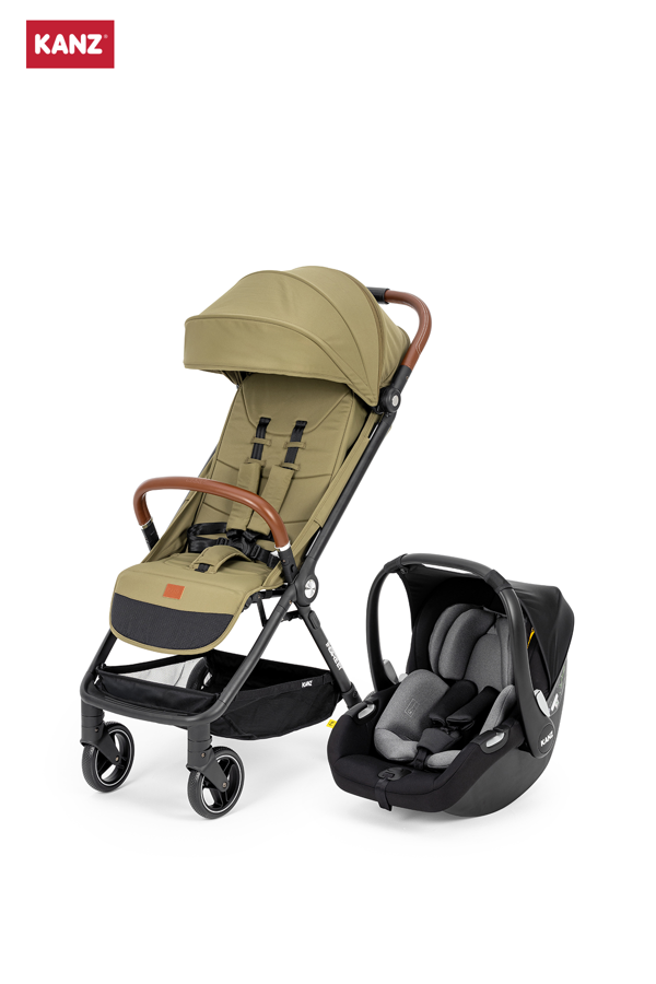 Kanz Instreet Autofold Travel Sistem Bebek ArabasıYeşil - Image 1