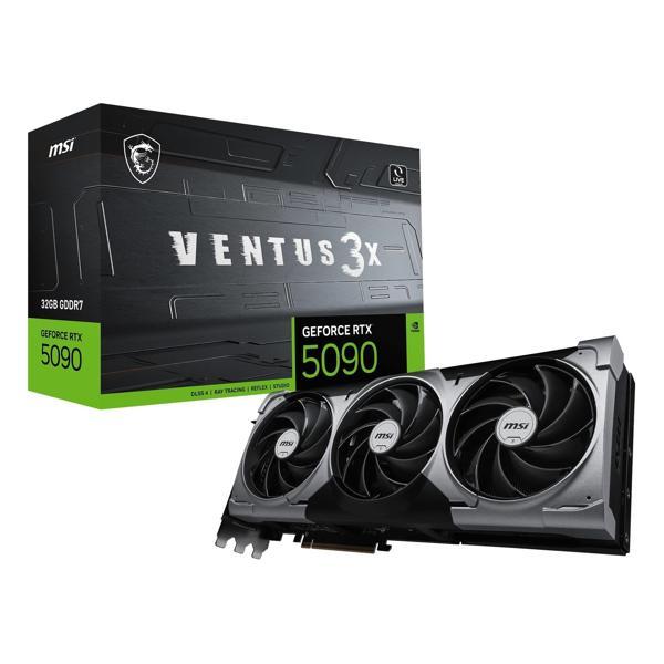 MSI Ventus 3X GeForce RTX 5090 32GB GDDR7 512Bit HDMI/DP Ekran Kartı - Image 1