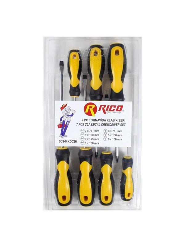 RICO 7 PCS TORNAVİDA SETİ KLASİK SERİ - Image 1
