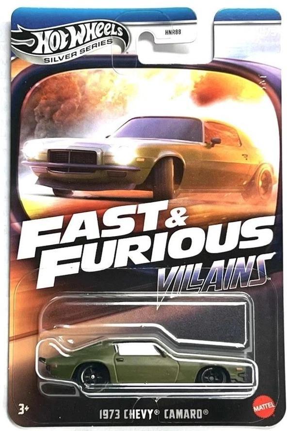 Hot Wheels Fast & Furious 1973 Chevy Camaro – Villains Serisi Koleksiyon Arabası - Image 1