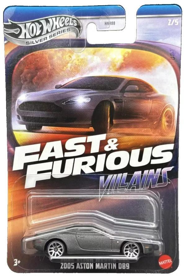 Hot Wheels Fast & Furious 2005 Aston Martin DB9 Die-Cast Araba (Villains Serisi) - Image 1