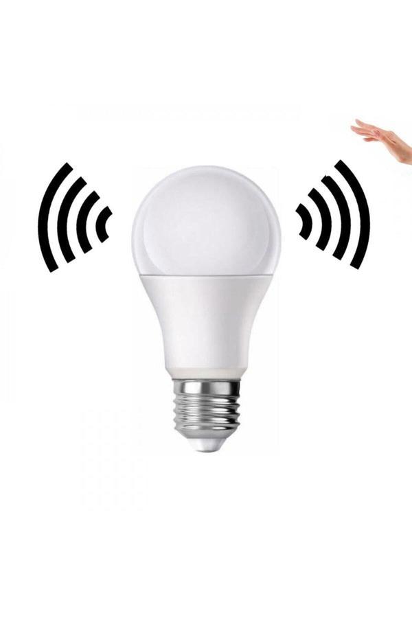 Ledim 2 Adet Hareket Sensörlü Led Ampul Lamba 9 W Beyaz E27 - Image 1